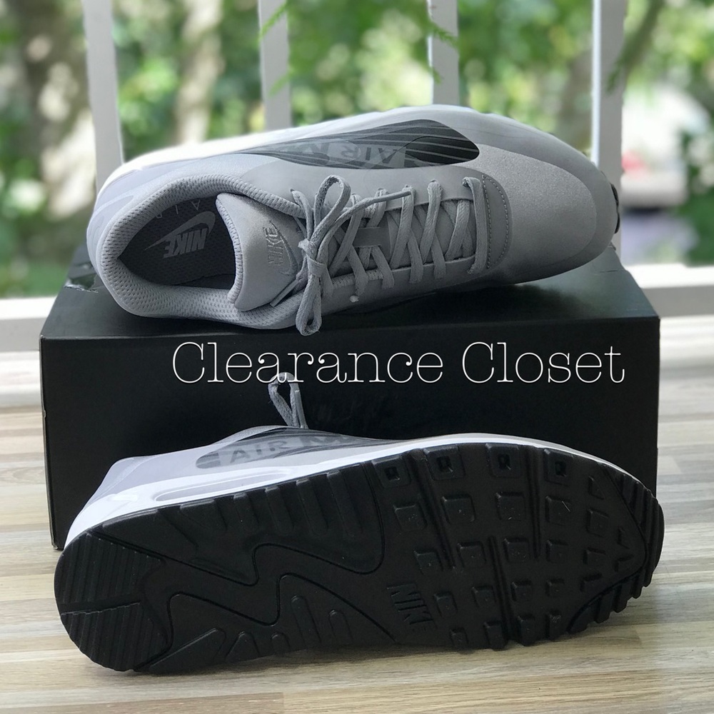 NWT Nike Air Max 90 NS GPX Wolf Grey M AUTHENTIC - Picture 4 of 7